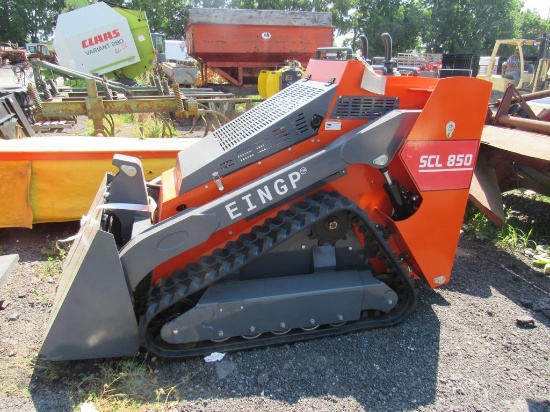 EINGP SCL850 Stand On Mini Skidloader 22 HP Gas Engine
