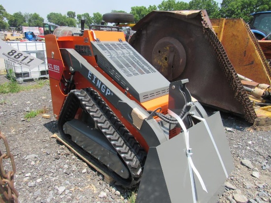 EINGP SCL850 Stand On Mini Skidloader 22 HP Gas Engine