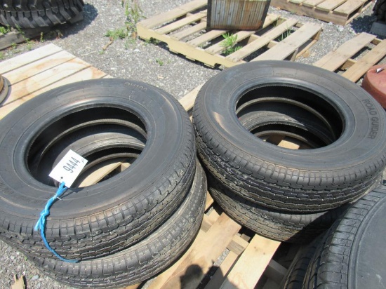 (New) ST205/75R15 Radial Trailer Tires (set of 4)