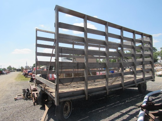 18' Wooden Hay Wagon