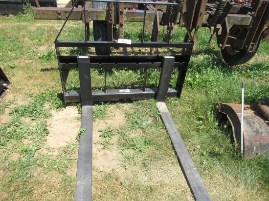 (New) Kivel 48" Pallet Fork Attachment, 3500lb Cap