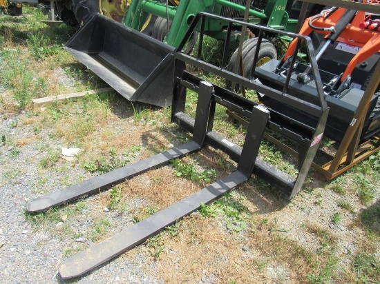(New) Kivel 48" Pallet Fork Attachment, 3500lb Cap