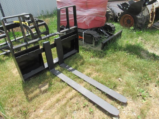 (New) Kivel 48" Pallet Fork Attachment, 4200lb Cap