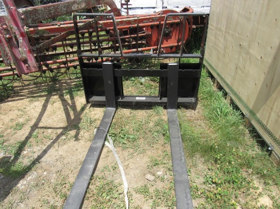 (New) Kivel 48" Pallet Fork Attachment, 4200lb Cap