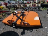 (New) Woods 3pt Brush Bull 84.40 Rotary Mower