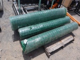 EINGP Green PVC Coated Mesh Fence Rolls