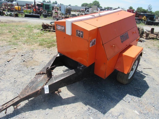 Air Compressor On Trailer