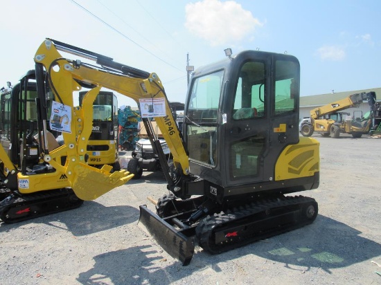 Machpro MP46 Mini Excavator w/Cab