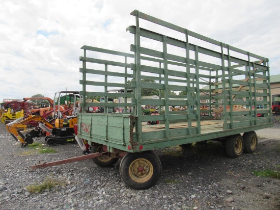 Hay Wagon w/ 12T Running Gear & Tandem Rear Wheels