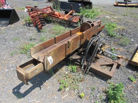 Kiwi Skidloader Mount Post Driver