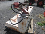 L-Shaped Fuel Tank w/ Electric Pump