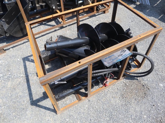 Mower King SS Auger w/3 Bits