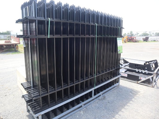 EINGP 10' Wrought Iron Fence & Posts