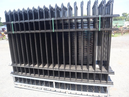 EINGP 10' Wrought Iron Fence & Posts