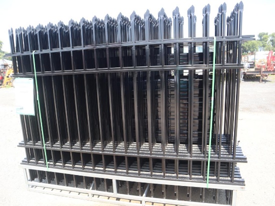 EINGP 10' Wrought Iron Fence & Posts