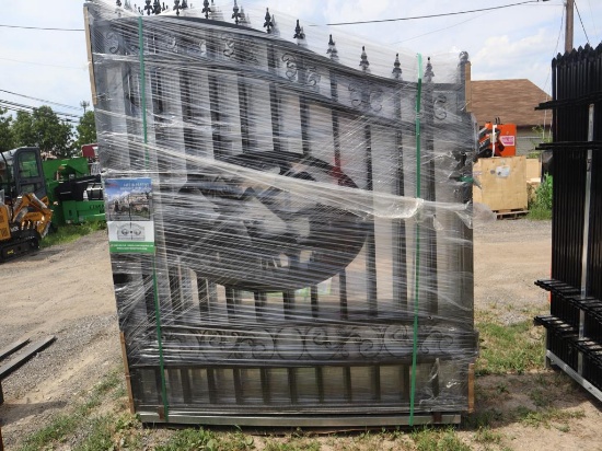 Greatbear 14'  Bi-Parting Iron Gate Pair