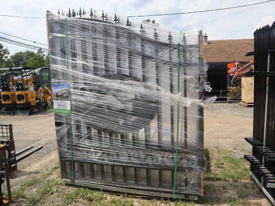 Greatbear 14'  Bi-Parting Iron Gate Pair