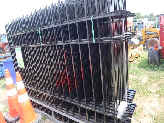 EINGP 10' Wrought Iron Fence & Posts