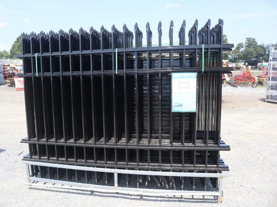EINGP 10' Wrought Iron Fence & Posts