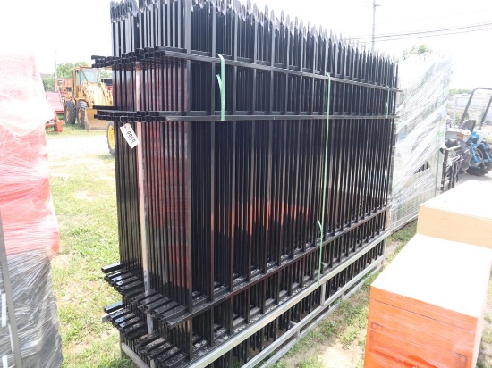 EINGP 10' Wrought Iron Fence & Posts