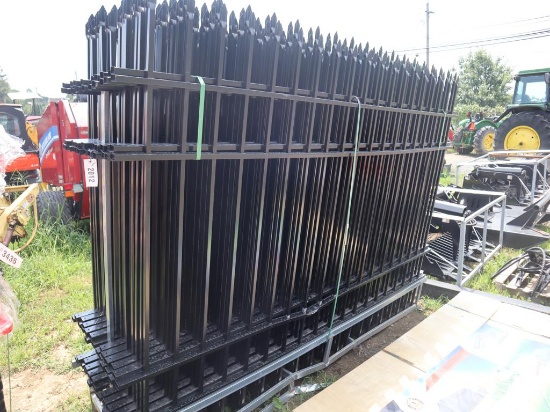 EINGP 10' Wrought Iron Fence & Posts