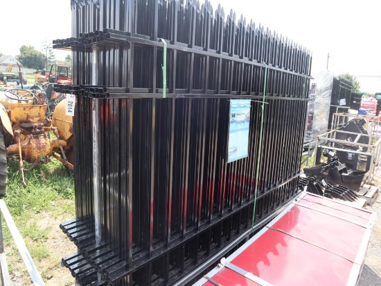 EINGP 10' Wrought Iron Fence & Posts