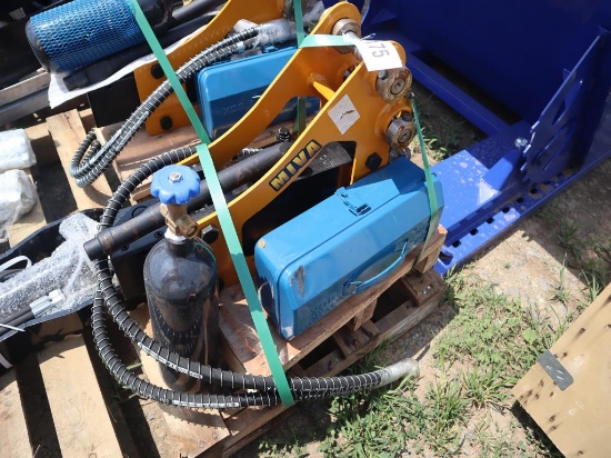Miva VA35H Hyd Breaker for Excavator