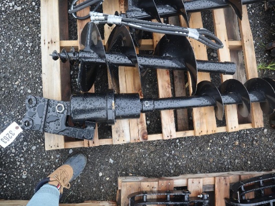 Miva Mini Excavator Hydr Auger - 12"