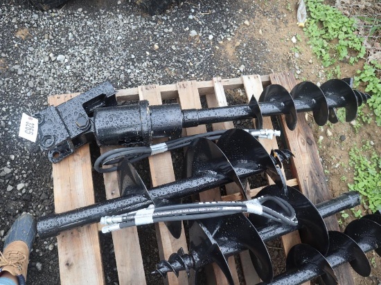 Miva Mini Excavator Hydr Auger - 12"