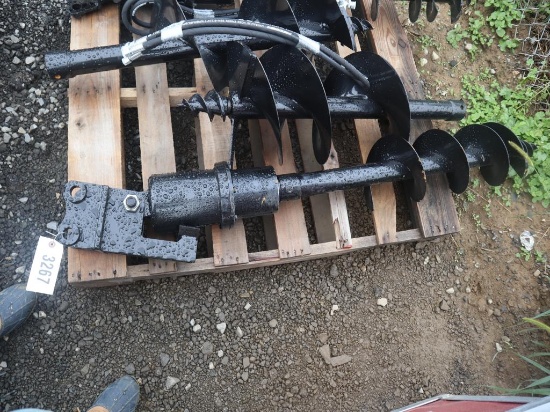 Miva Mini Excavator Hydr Auger - 12"