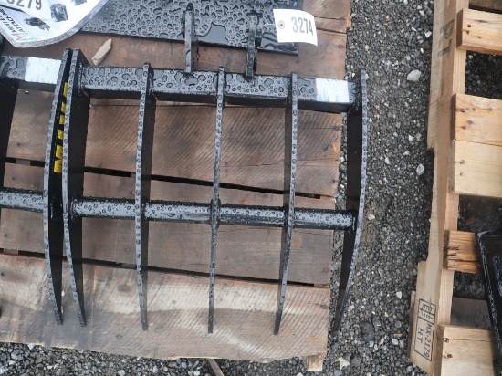 Miva Mini Excavator Root Rake