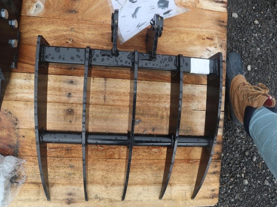 Miva Mini Excavator Root Rake