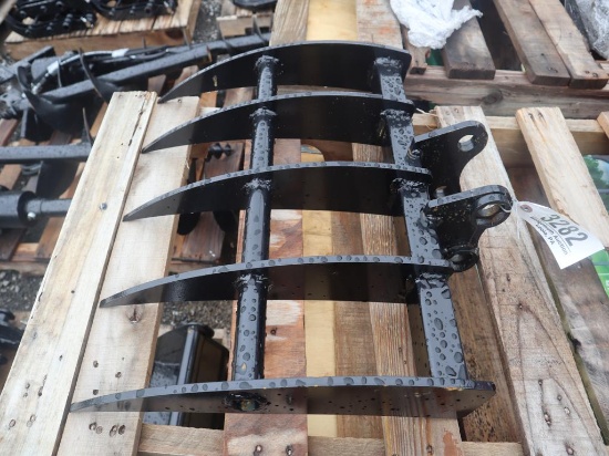 Miva Mini Excavator Root Rake
