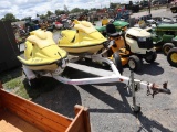 2 Jetskis & Trailer