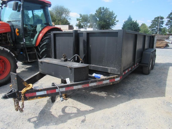18' Dump Trailer (NO TITLE)