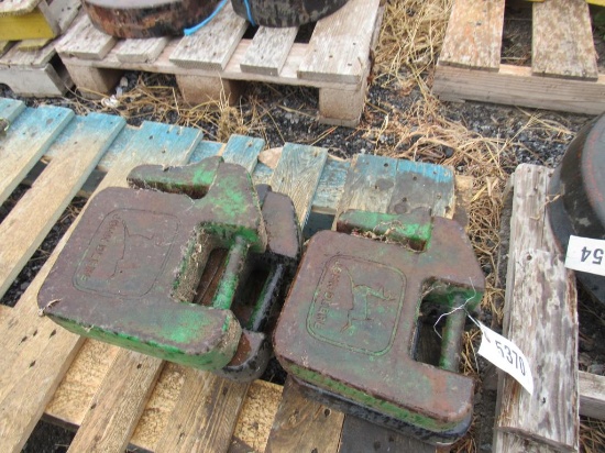 John Deere 40lb Suitcase Weights