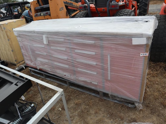 Workbench 15 Drawer 2 Cabinet 10'