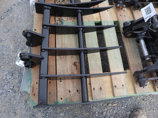 Miva Mini Excavator Root Rake