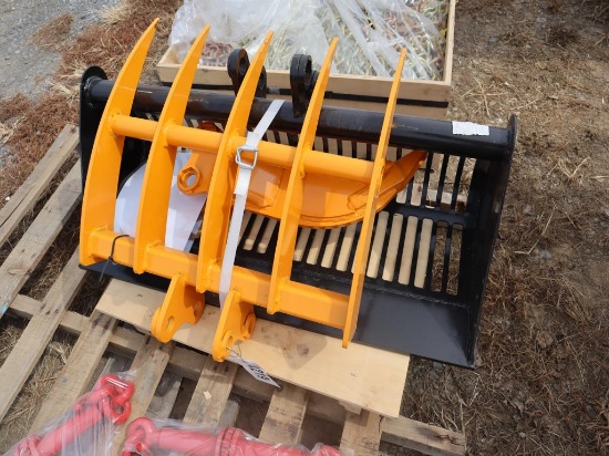 Miva Exca. Attach. Sand Bucket, Ripper, Rake