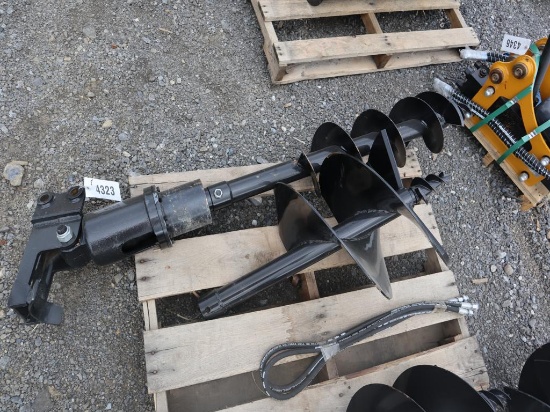 Miva Mini Excavator Hyd Auger