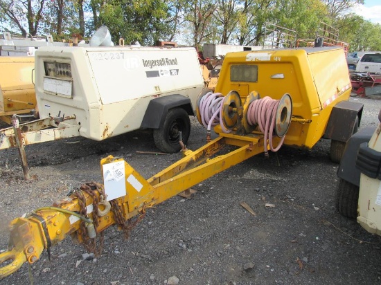 Yellow Trailer Air Compressor