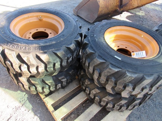 12-16.5 Tires on Wheels for Case