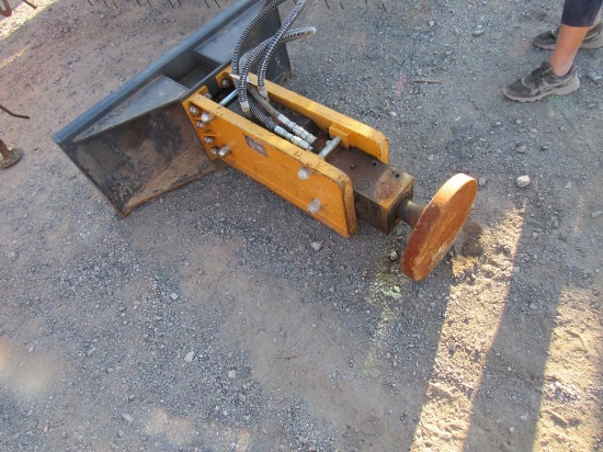 Skidsteer Post Pounder/Breaker