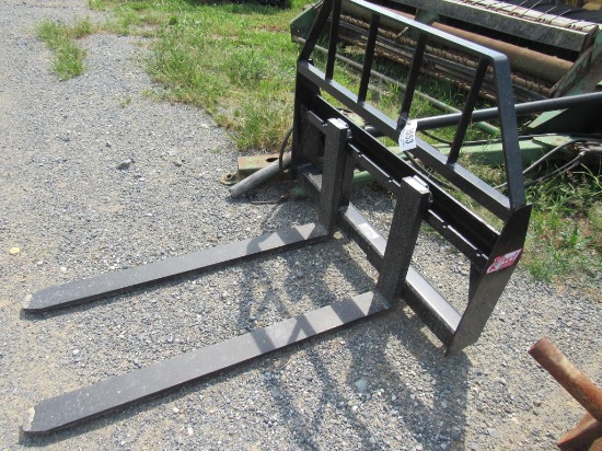 (New) Kivel 48" Pallet Fork Attachment, 3500lb Cap