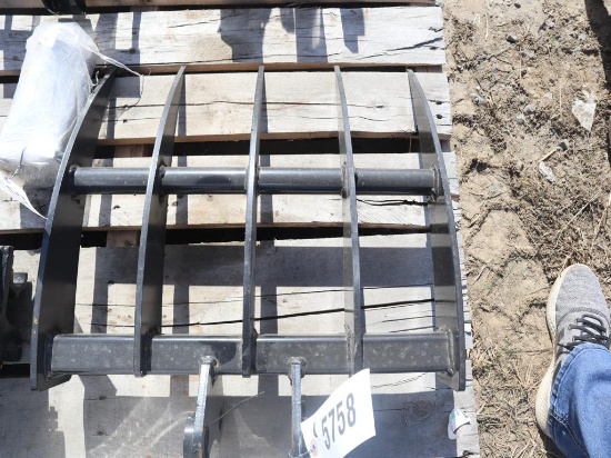 Miva Mini Excavator Root Rake
