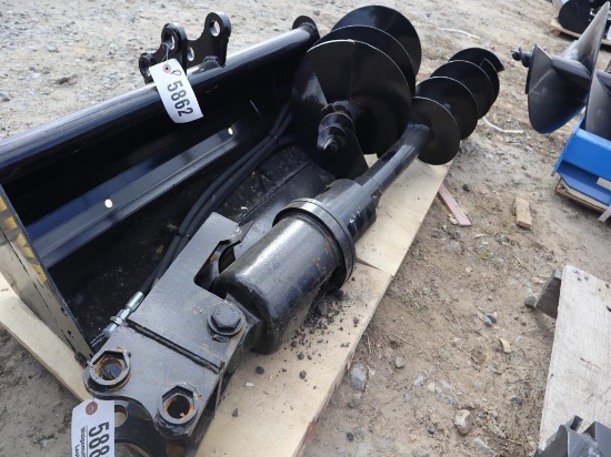 Miva Mini Excavator Hydr Auger
