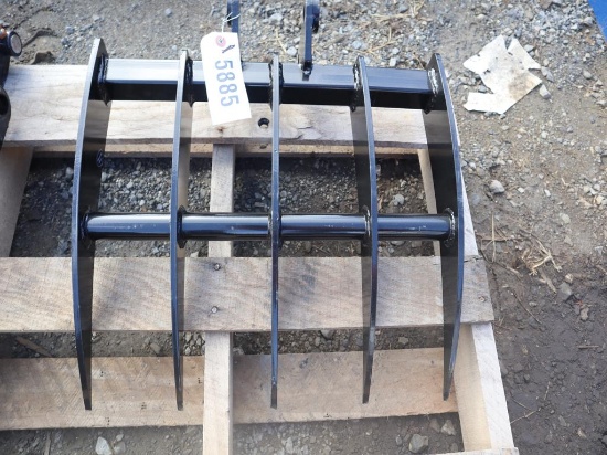 Miva Mini Excavator Root Rake