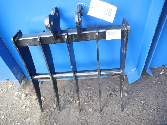 Miva Mini Excavator Root Rake