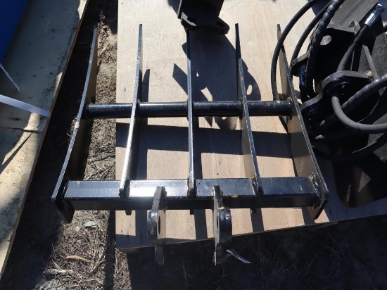 Miva Mini Excavator Root Rake