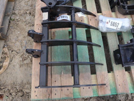 Miva Mini Excavator Root Rake